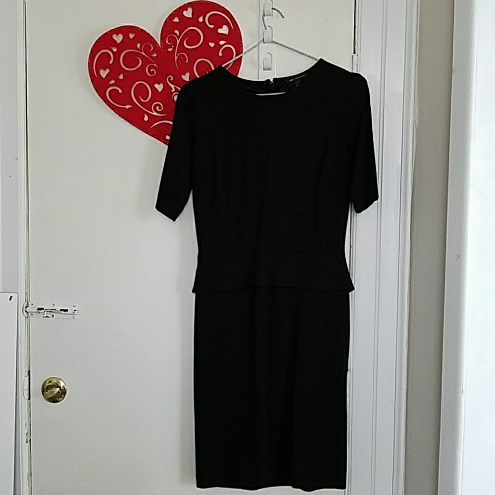 Mango black dress
